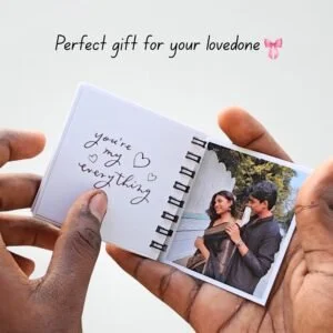 Mini album with quotes